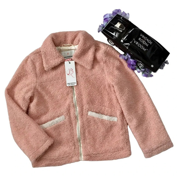 Urban Republic NWT Faux Fur Jacket Girls Various - Picture 1 of 10